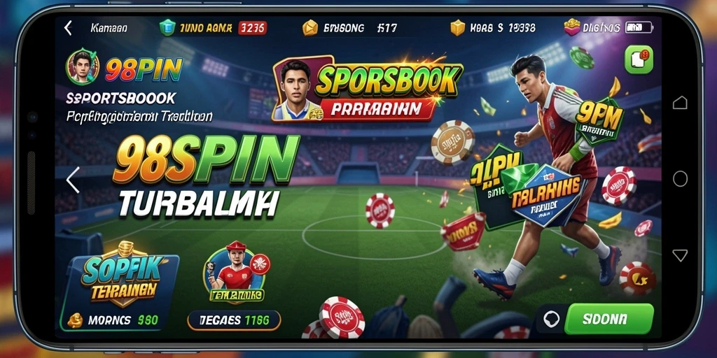 Screenshot gameplay 98SPIN menampilkan taruhan olahraga yang menarik.