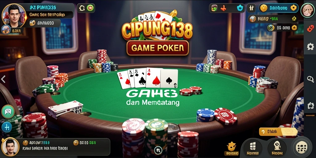 Gameplay seru dalam CIPUNG138 saat pemain berkompetisi di Poker.