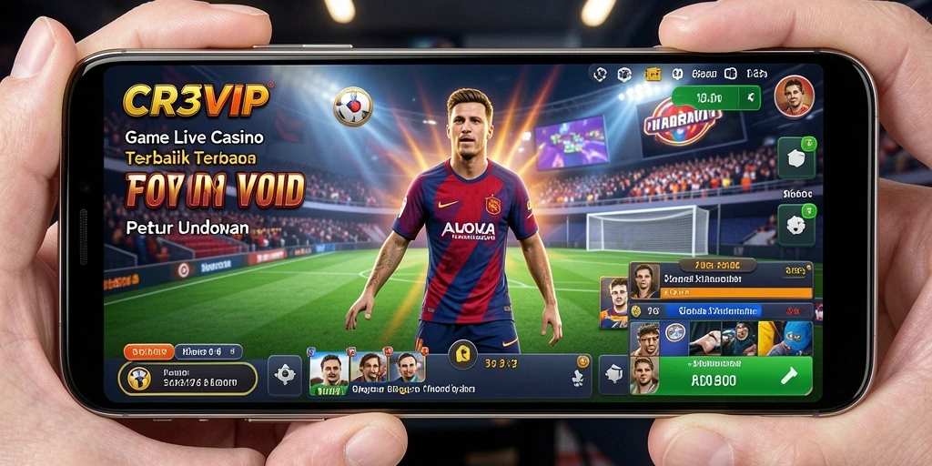 Tampilan gameplay Live Casino yang mendebarkan dan interaktif.