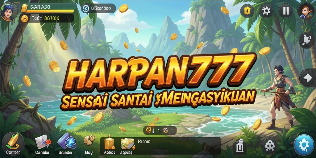Gameplay mengasyikkan dengan tantangan seru di HARAPAN777.