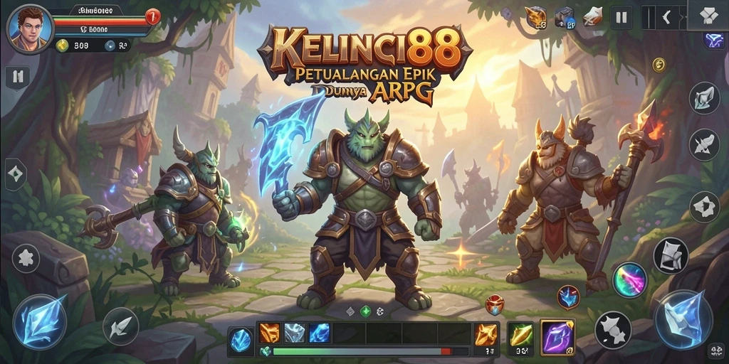 Tampilan seru dalam gameplay KELINCI88 yang memukau.
