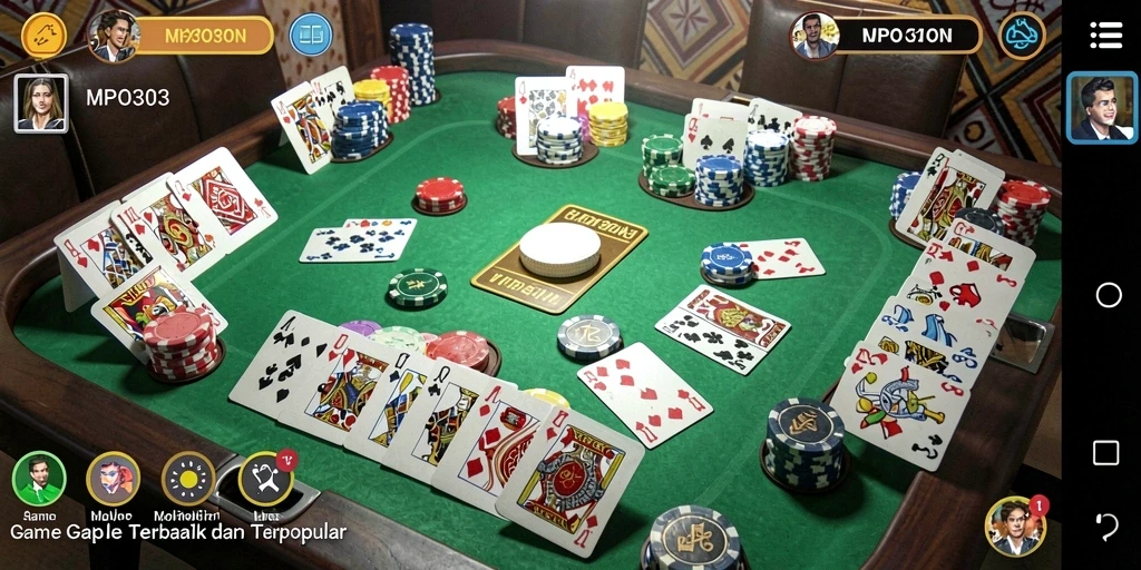 Gameplay seru dan menantang dari MPO303 dengan teman-teman.
