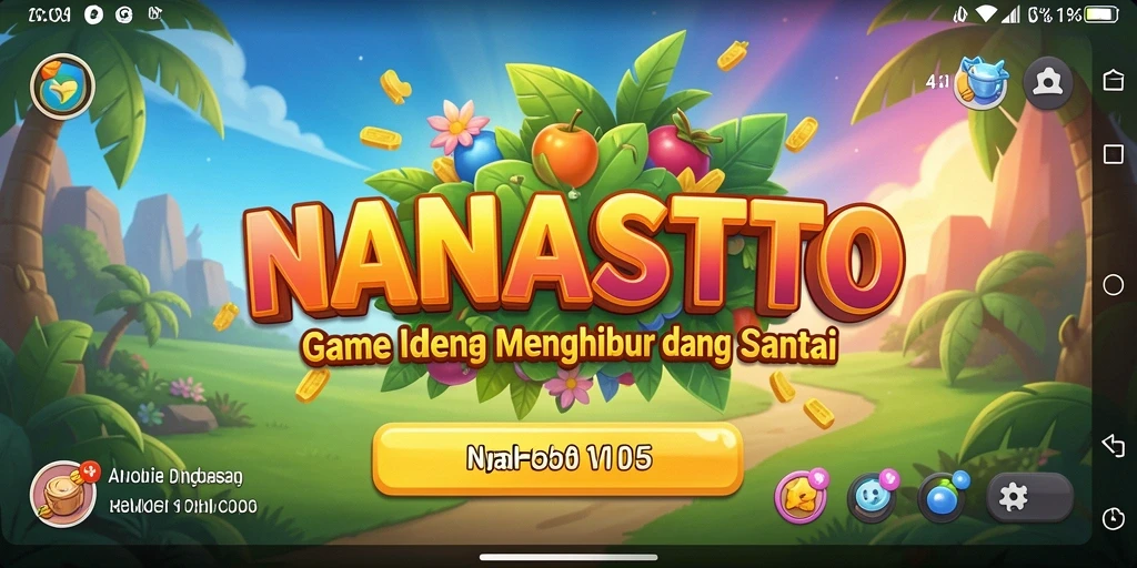 Screenshot menunjukkan gameplay menarik dan kemajuan dalam <strong>NANASTOTO</strong>.