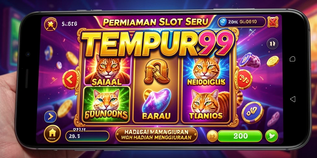 Gameplay mengasyikkan di TEMPUR99 dengan berbagai tema Slot.