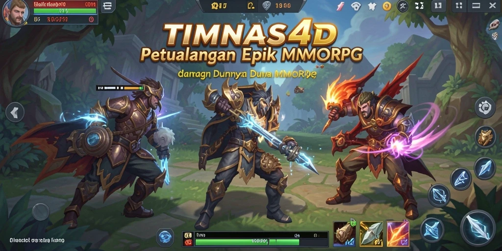 Tampilan gameplay yang menarik dalam TIMNAS4D dengan aksi seru.