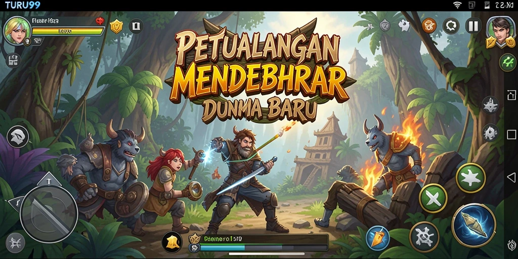 TURU99 menampilkan gameplay petualangan yang mendebarkan dan mengasyikkan.
