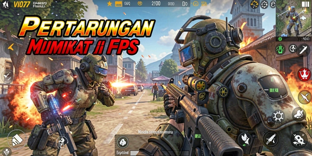 Tampilan menarik dari gameplay VIO77 dengan aksi tembak-menembak yang mendebarkan.