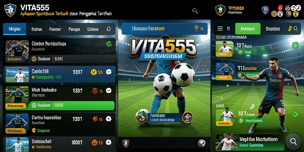 Tampilan gameplay VITA555 untuk taruhan olahraga yang menarik.